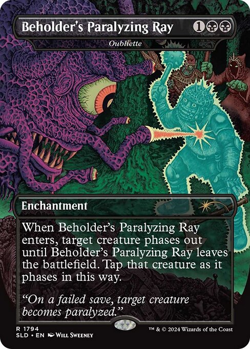 Carta Oubliette — Secret Lair Drop · SLD · #1794
