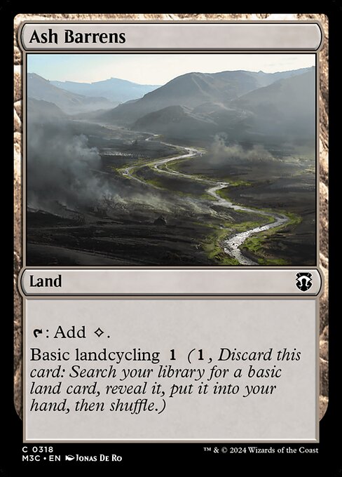 Yermos humeantes — Modern Horizons 3 Commander