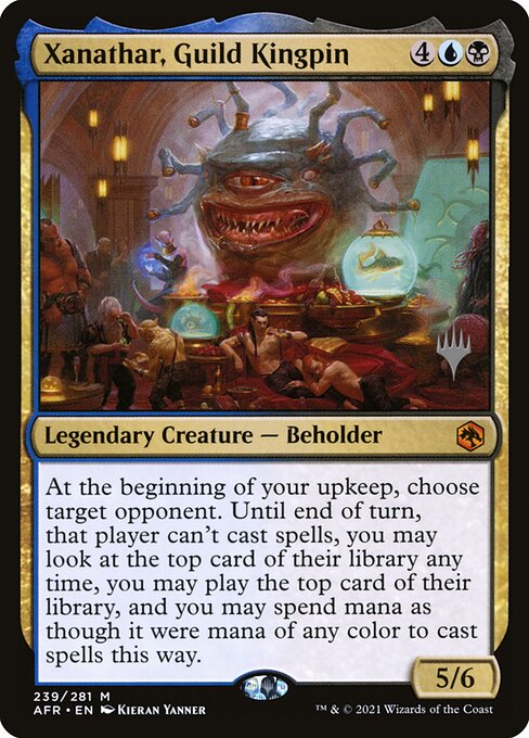 Xanathar, cerebro del gremio — Adventures in the Forgotten Realms Promos