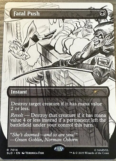 Empujón fatal — Secret Lair Drop