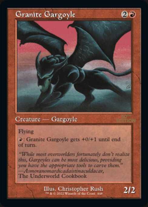 Granite Gargoyle — 30th Anniversary Edition