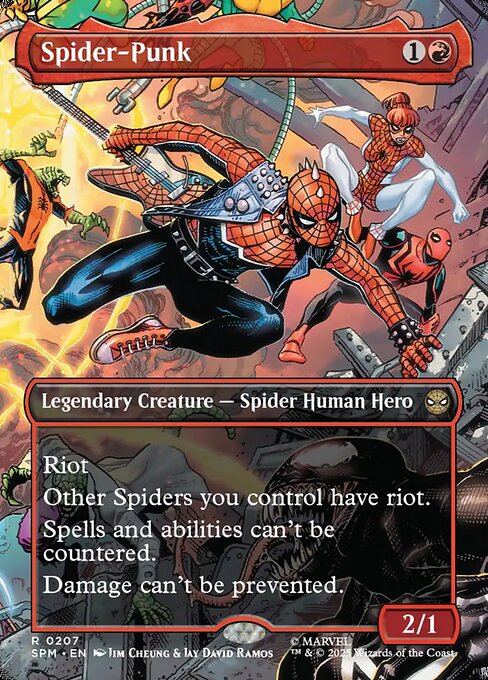 Carta Spiderpunk — Marvel's Spider-Man · SPM · #207