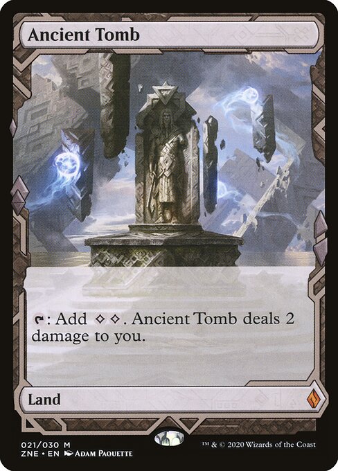 Carta Tumba antigua — Zendikar Rising Expeditions · ZNE · #21