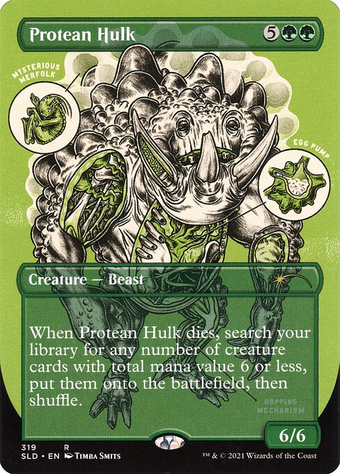 Titán proteica — Secret Lair Drop