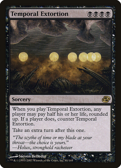 Extorsión temporal