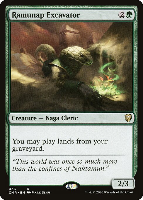 Excavadora de Ramunap — Commander Legends