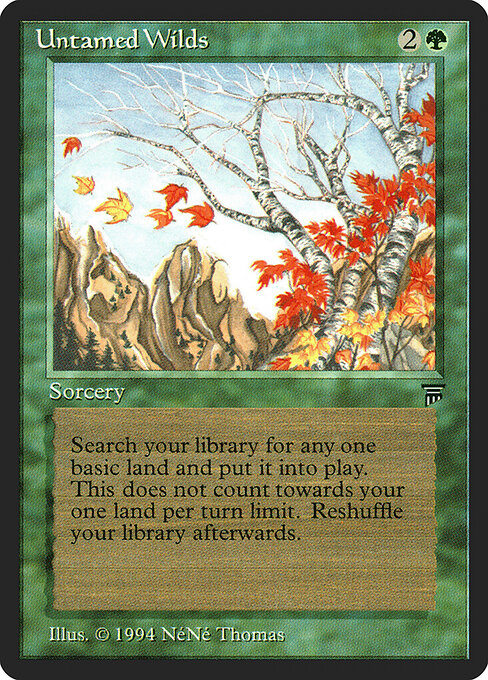 Carta Tierra vírgen — Legends · LEG · #210