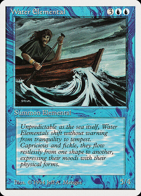 Carta Elemental de agua — Summer Magic / Edgar · SUM · #92
