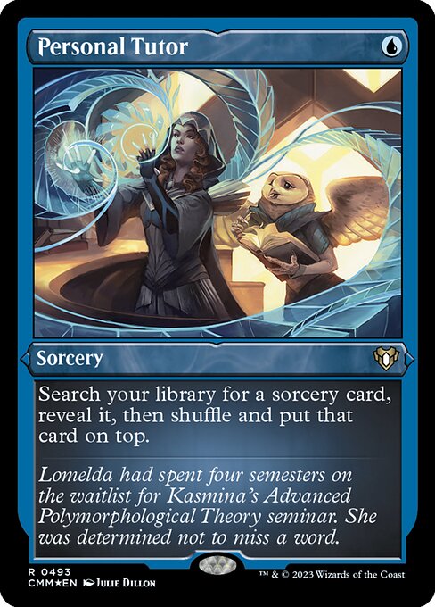 Tutor personal — Commander Masters