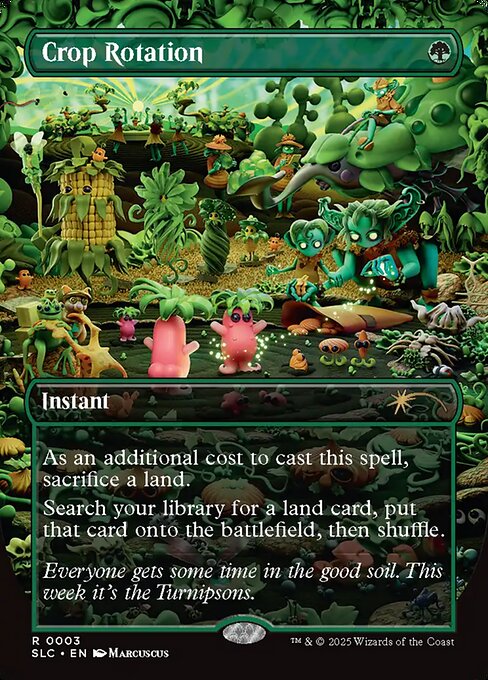 Carta Rotación de cosechas — Secret Lair Countdown · SLC · #3