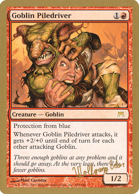 Encabezahorda trasgo — World Championship Decks 2003