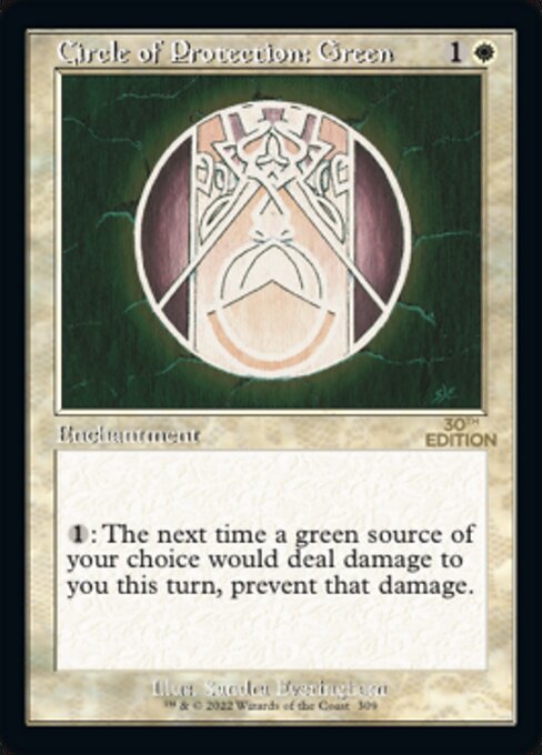 Circulo de protección: Verde — 30th Anniversary Edition