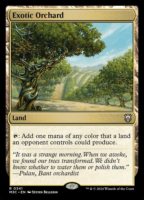 Huerto exótico — Modern Horizons 3 Commander