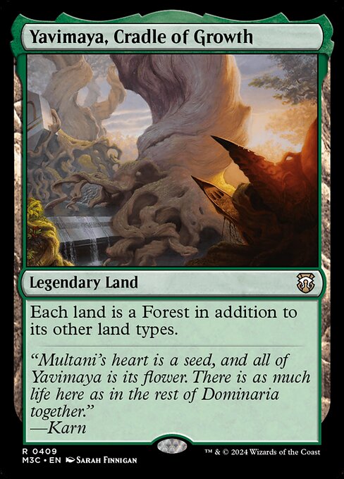 Yavimaya, la Cuna del Crecimiento — Modern Horizons 3 Commander
