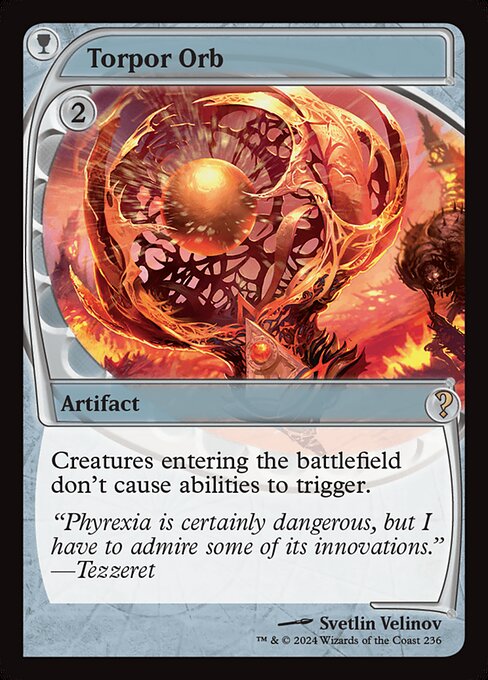 Orbe de torpor — Mystery Booster 2