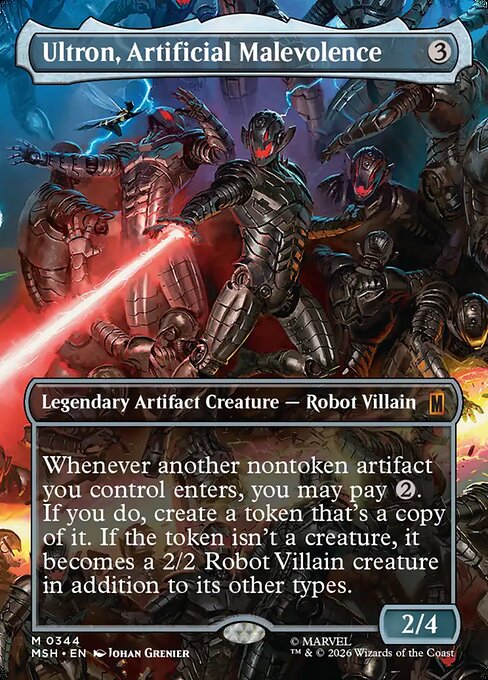 Ultrón, malevolencia artificial — Marvel Super Heroes