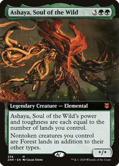 Ashaya, el Alma de lo Salvaje — Zendikar Rising