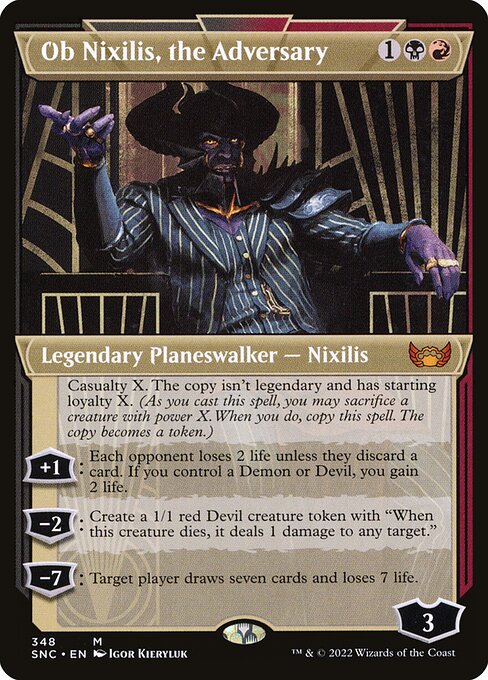 Ob Nixilis, el Adversario — Streets of New Capenna