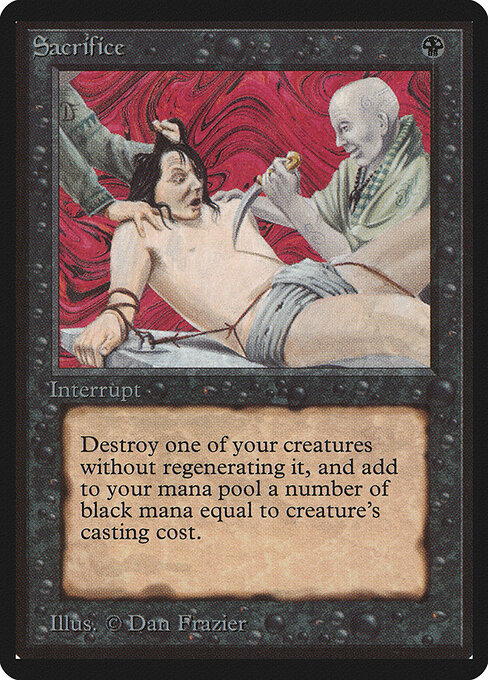 Sacrificar — Limited Edition Beta