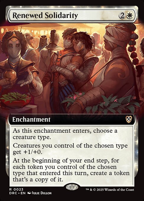 Carta Solidaridad renovada — Aetherdrift Commander · DRC · #23