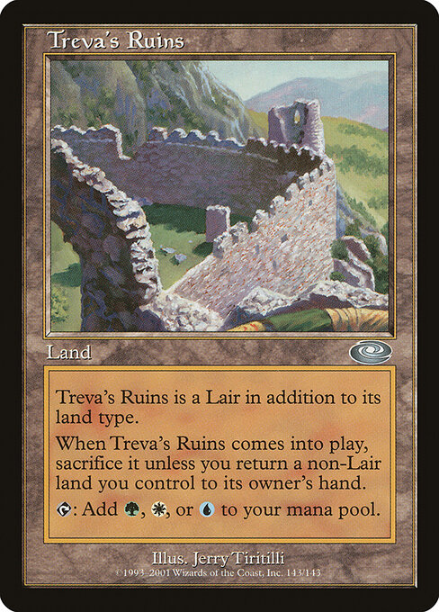 Carta Ruinas de Treva — Planeshift · PLS · #143