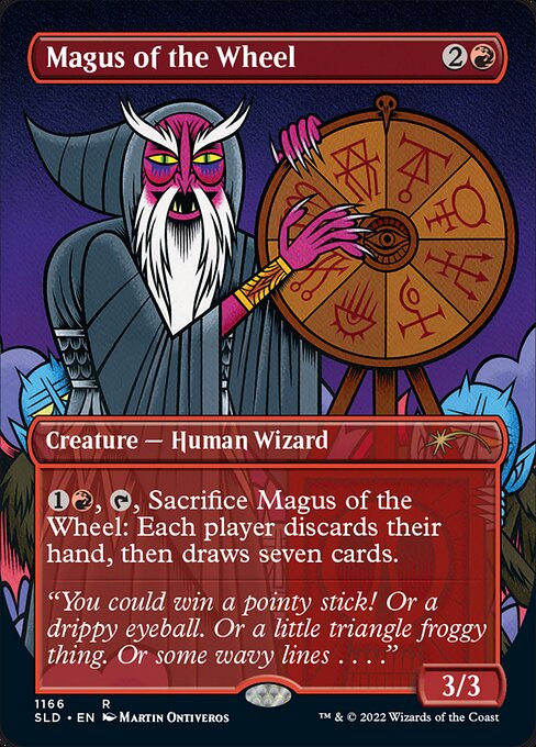 Carta Mago de la rueda — Secret Lair Drop · SLD · #1166