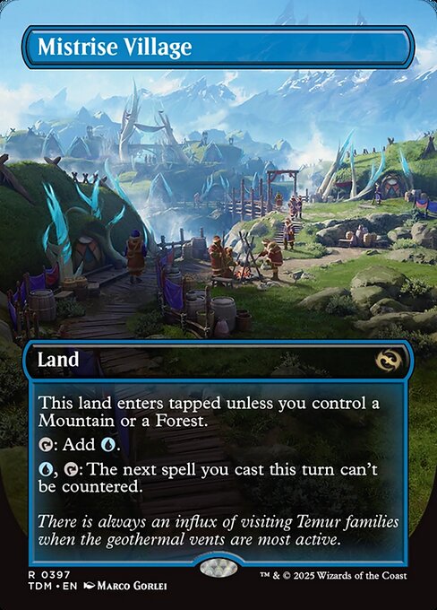 Carta Pueblo de Vaharina — Tarkir: Dragonstorm · TDM · #397