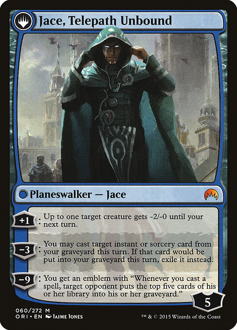 Jace, Vryn's Prodigy // Jace, Telepath Unbound (cara trasera)