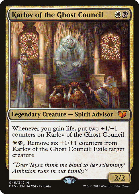 Carta Karlov del Concilio fantasmal — Commander 2015 · C15 · #46