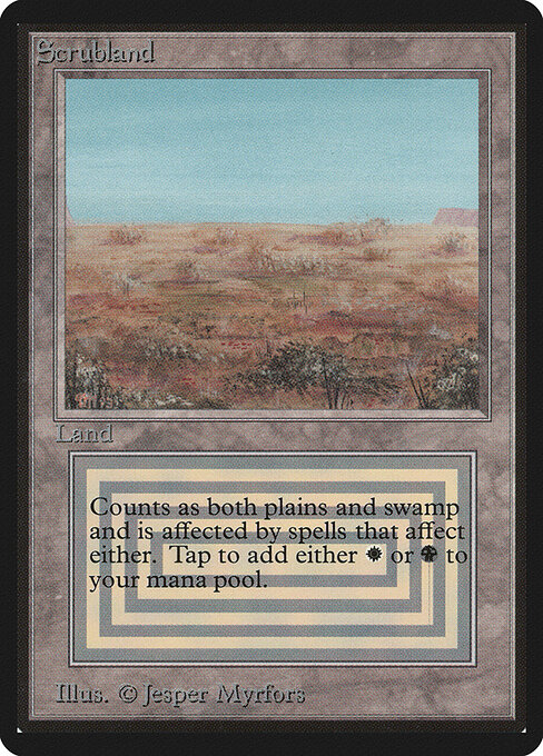 Scrubland — Limited Edition Beta