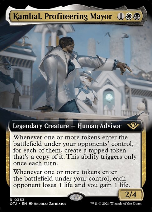 Carta Kambal, alcalde mercantilista — Outlaws of Thunder Junction · OTJ · #353