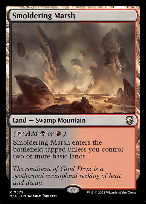 Cenagal ardiente — Modern Horizons 3 Commander