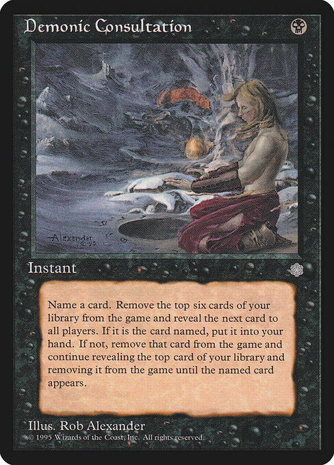 Carta Consulta demoníaca — Ice Age · ICE · #121