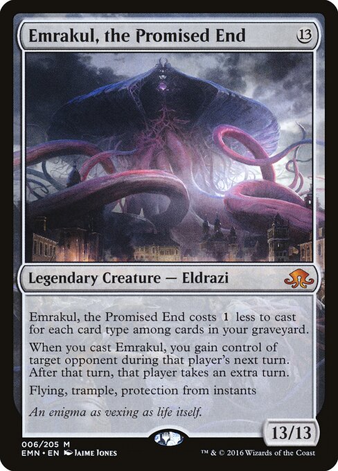 Carta Emrakul, el Final Prometido — Eldritch Moon · EMN · #6