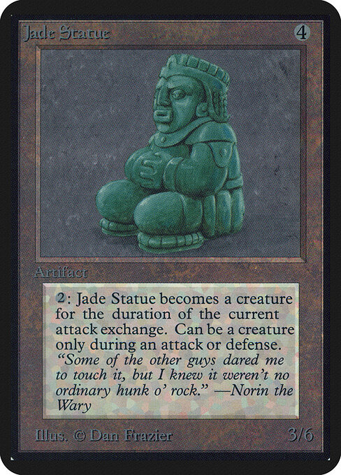Estatua de jade — Limited Edition Alpha