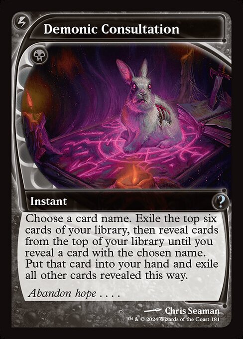 Consulta demoníaca — Mystery Booster 2