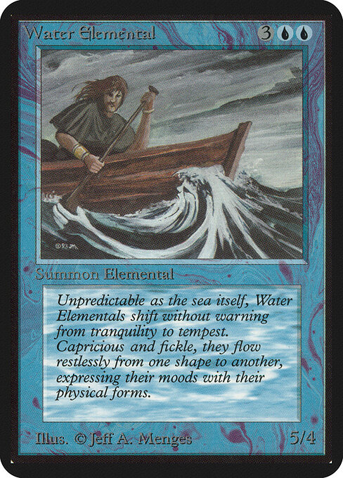 Elemental de agua — Limited Edition Alpha
