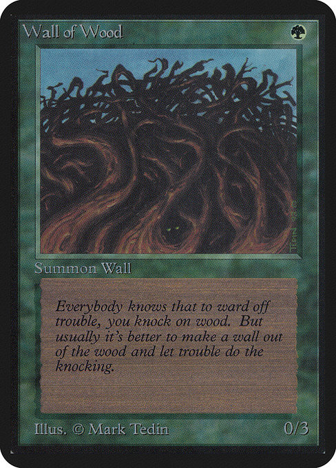 Muro de ramas — Limited Edition Alpha