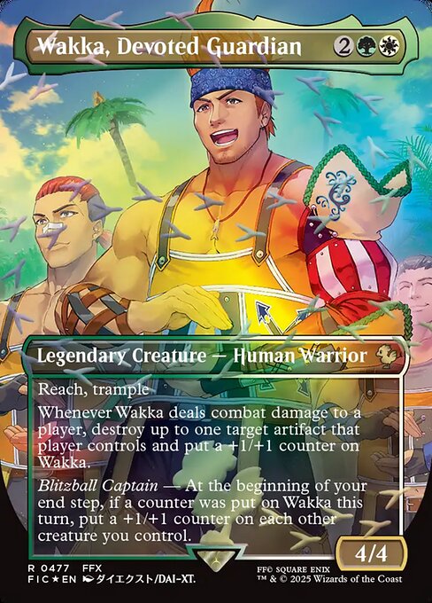 Wakka, guardián devoto — Final Fantasy Commander