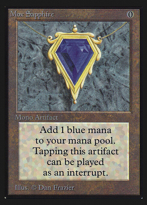 Carta Mox Sapphire — Collectors' Edition · CED · #266