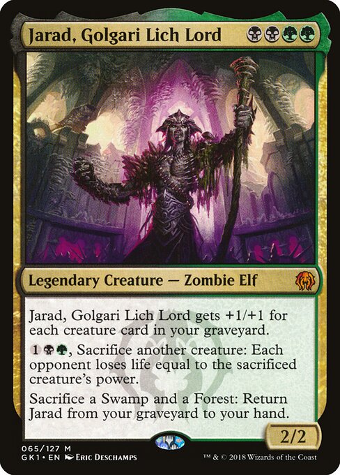Jarad, señor liche golgari — GRN Guild Kit