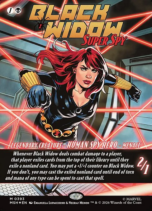 Viuda Negra, superespía — Marvel Super Heroes