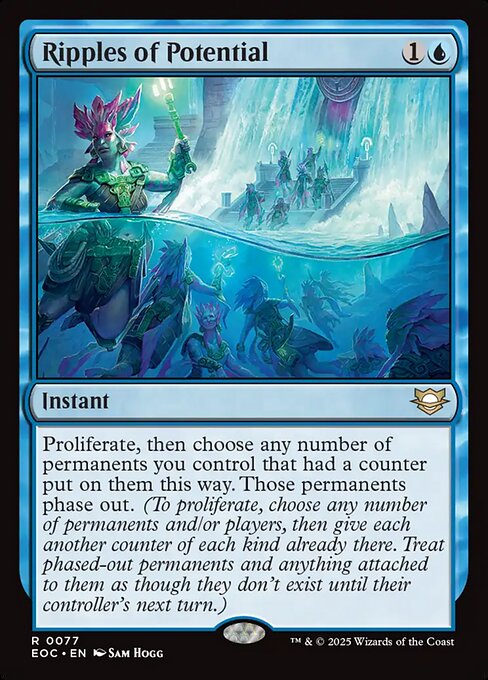 Ondas de potencial — Edge of Eternities Commander