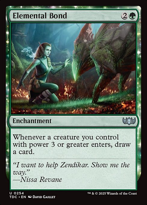 Vínculo elemental — Tarkir: Dragonstorm Commander