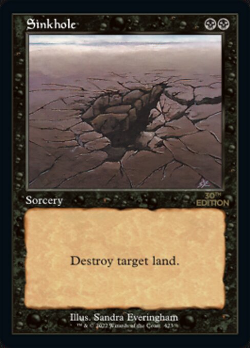 Sinkhole — 30th Anniversary Edition