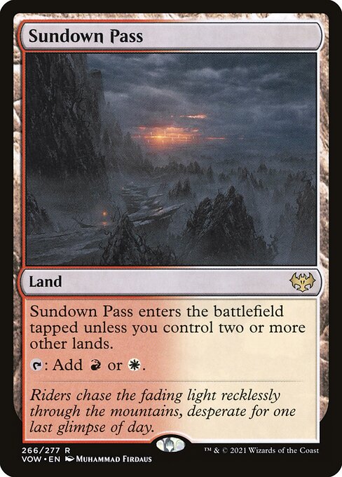 Paso del atardecer — Innistrad: Crimson Vow