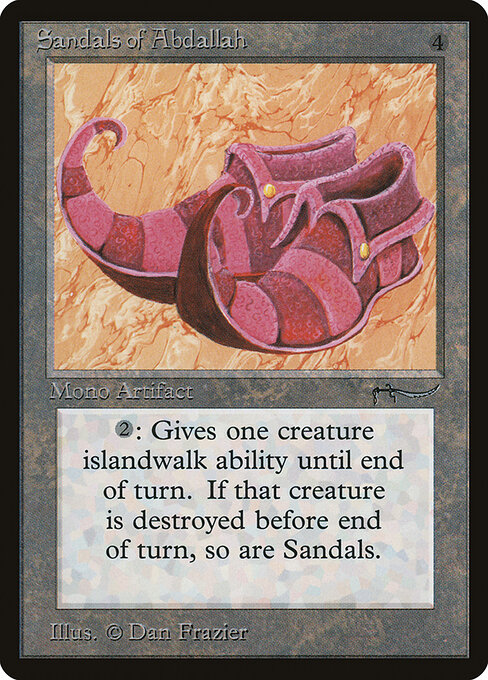 Carta Sandals of Abdallah — Arabian Nights · ARN · #69