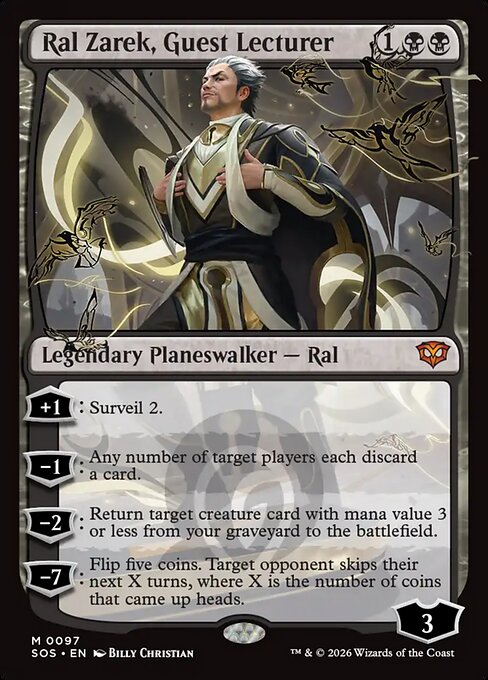 Ral Zarek, profesor invitado — Secrets of Strixhaven
