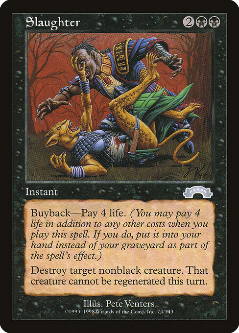 Carta Matanza — Exodus · EXO · #74