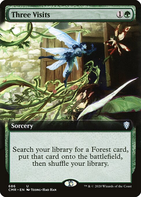 Tres visitas — Commander Legends